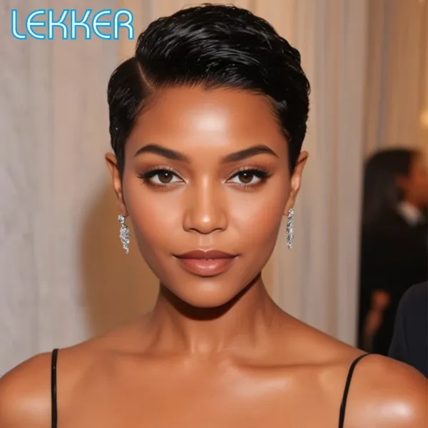 Short Pixie Human Hair