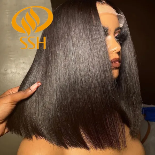 Highlighted Ombre Bob Wig