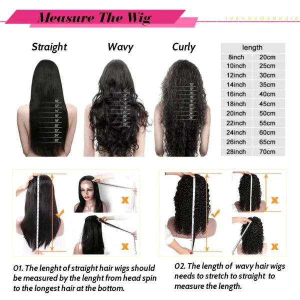 HD Kinky Curly Wig - Image 13