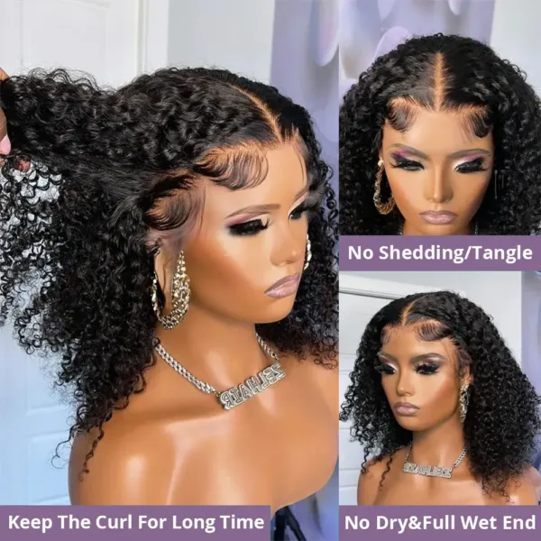 Deep Wave Bob Wig - Image 4