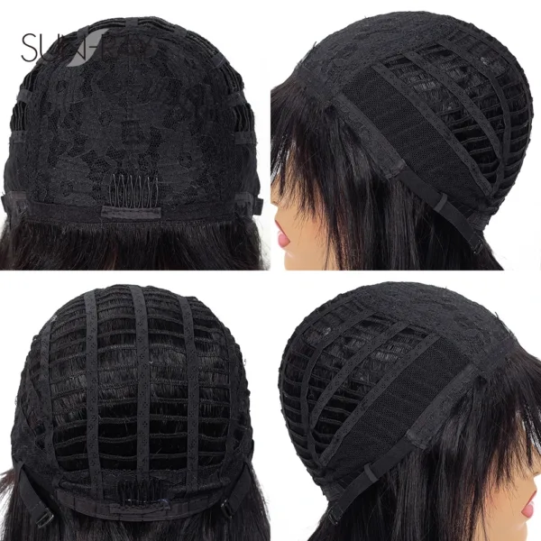 Short Straight Bob Wig - Image 13
