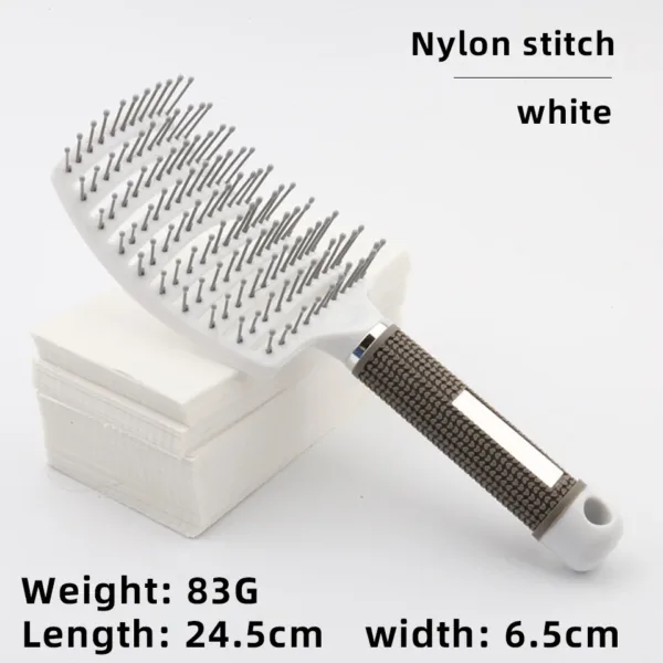 Bristle Nylon Hairbrush - Image 10