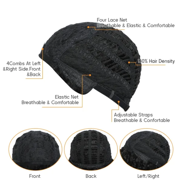 Short Straight Bob Wig - Image 6