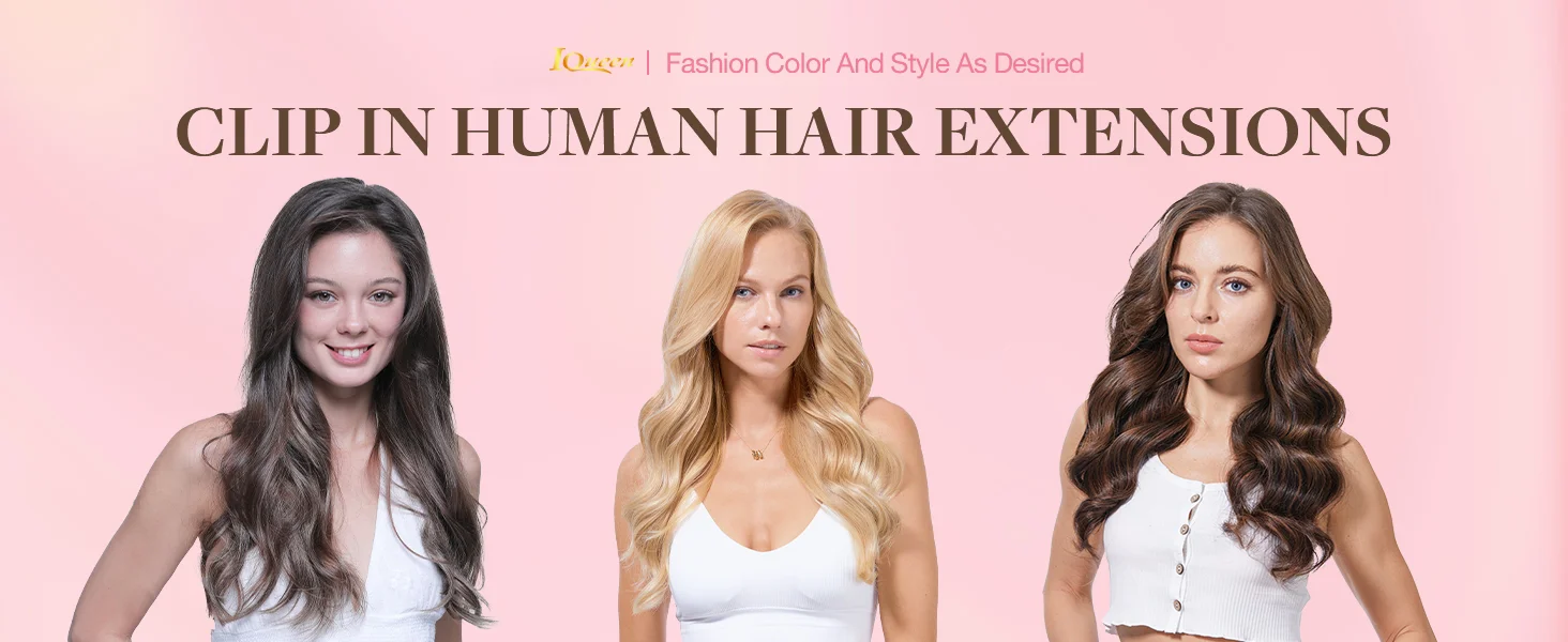 Human Hair Clip-In Extensions - Image 16