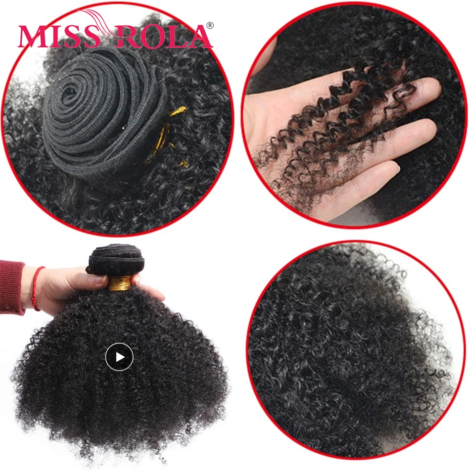 Afro Kinky Curly Remy Bundles - Image 5