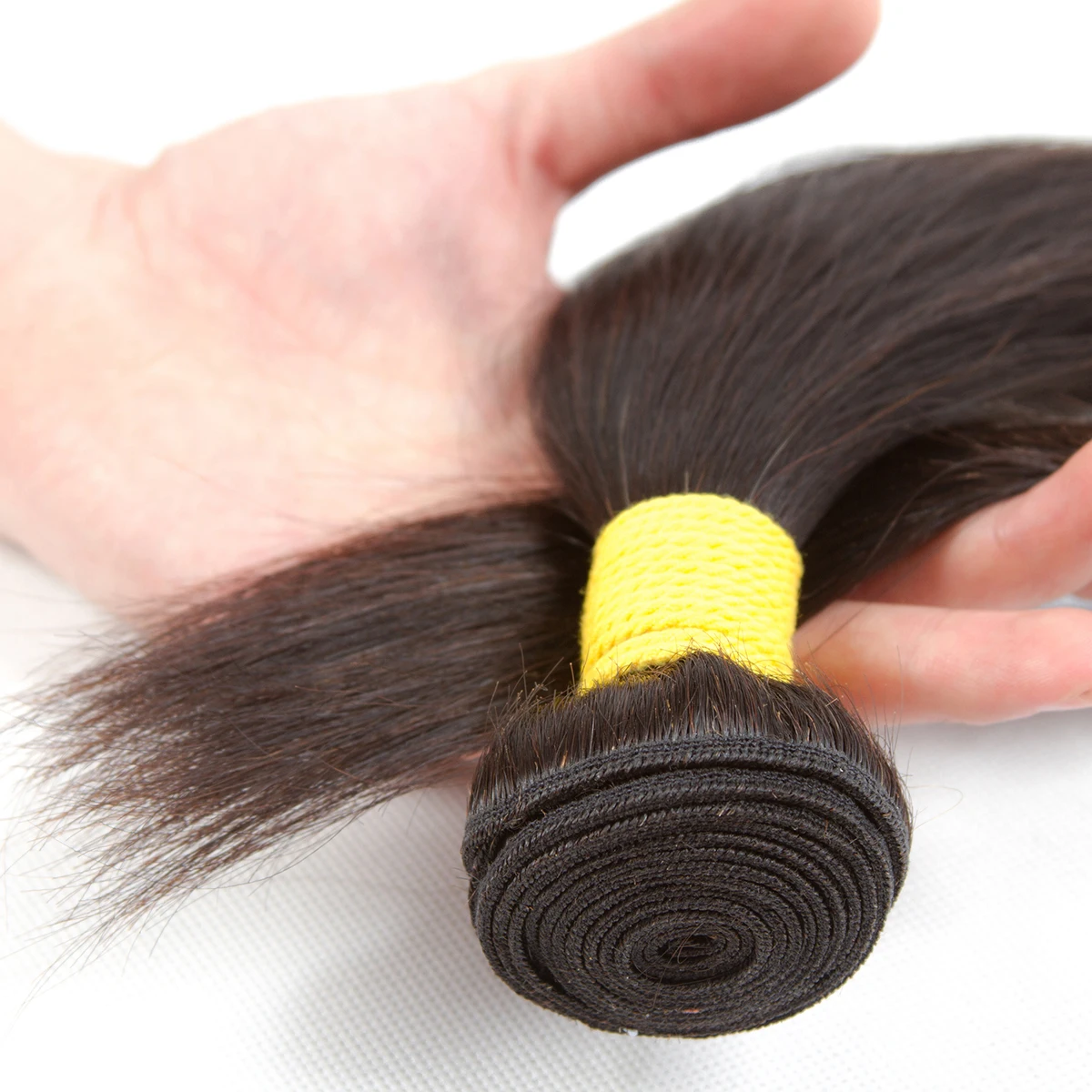 Thick Blonde Remy Straight Weave - Image 8