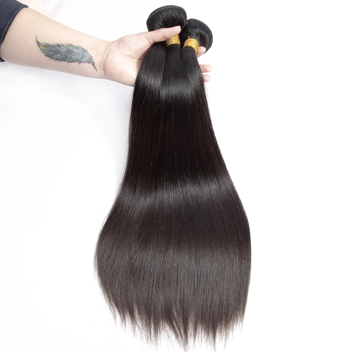 Thick Blonde Remy Straight Weave - Image 7