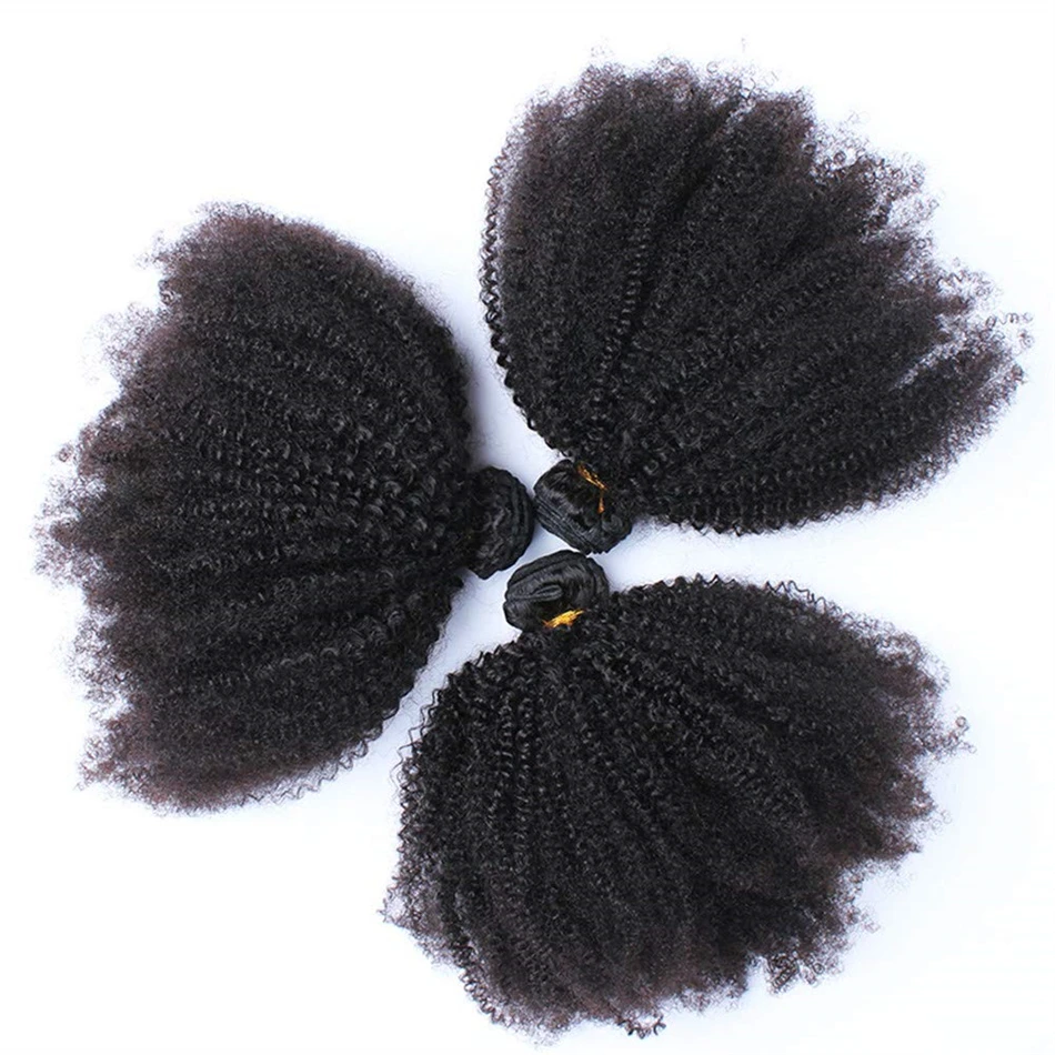 Afro Kinky Curly Remy Bundles - Image 7