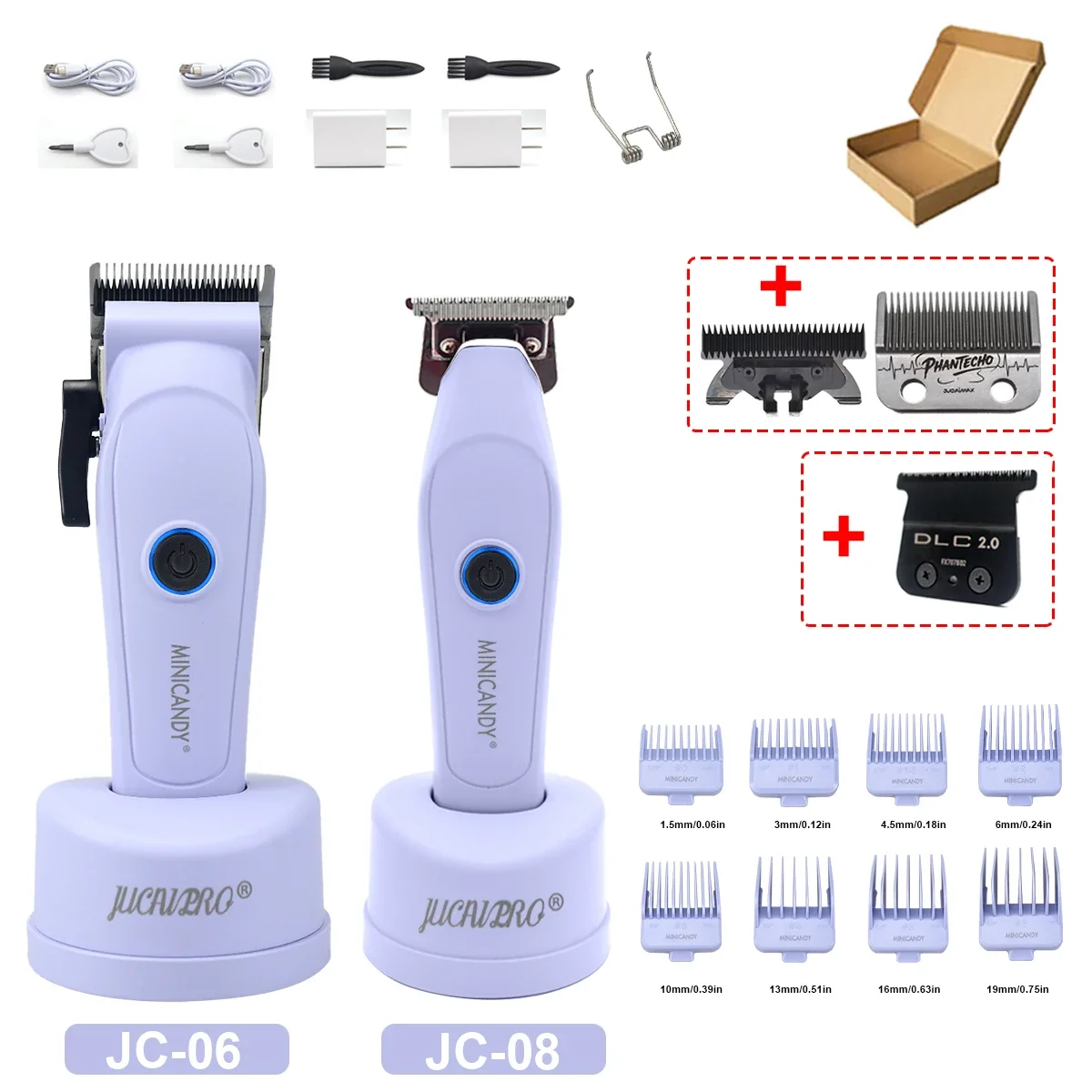 Professional DLC Zero-Gap Hair Clipper - Image 28
