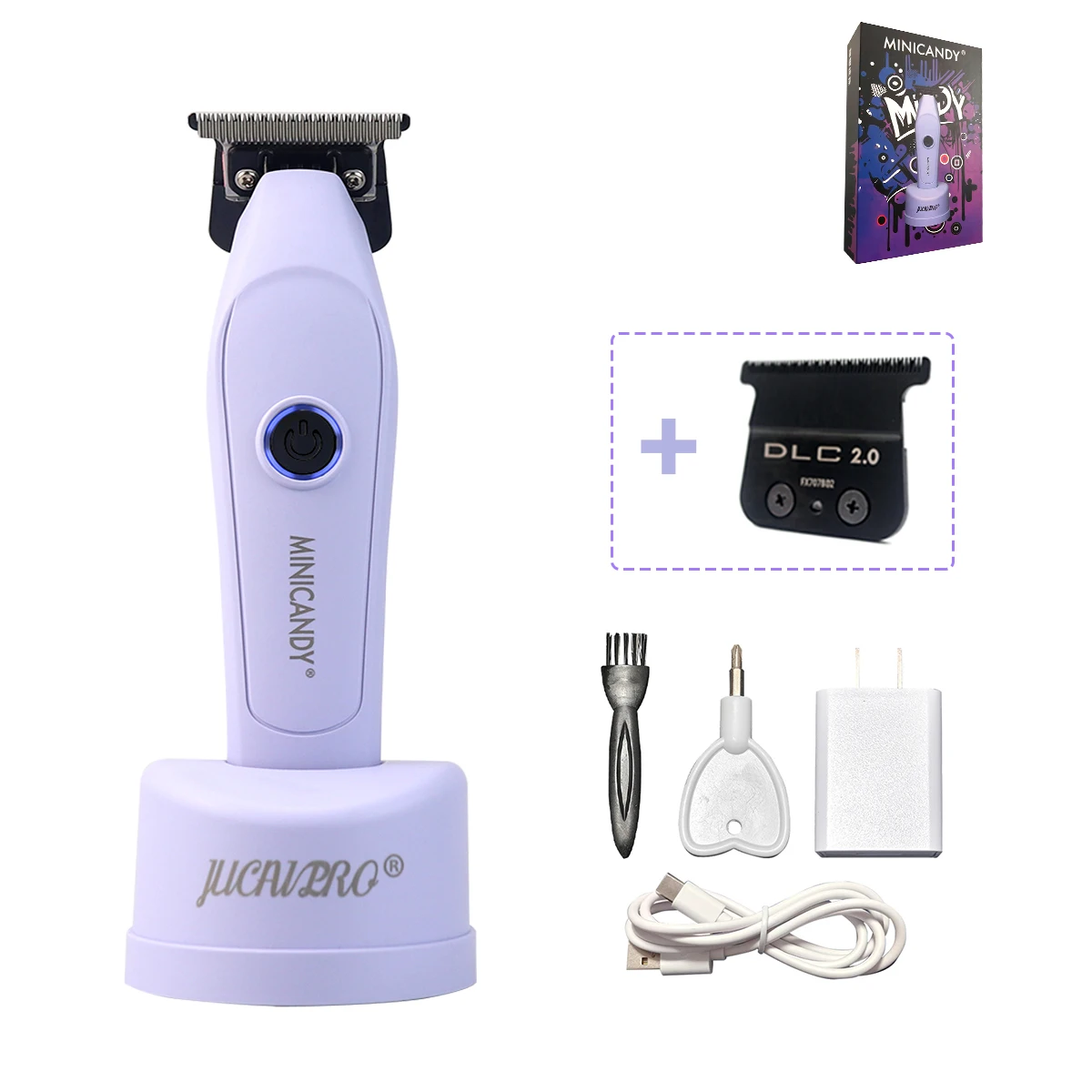Professional DLC Zero-Gap Hair Clipper - Image 10