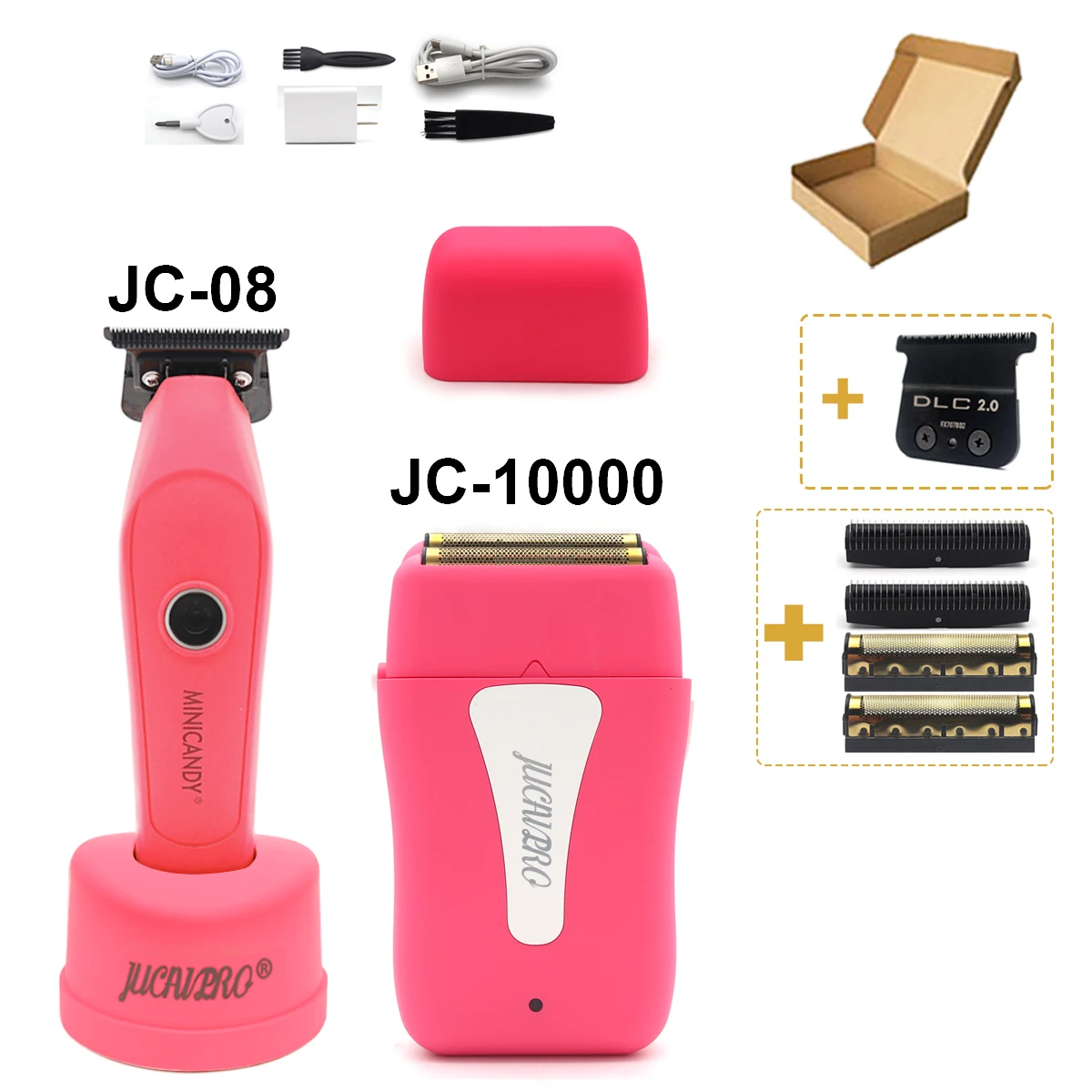 Professional DLC Zero-Gap Hair Clipper - Image 21
