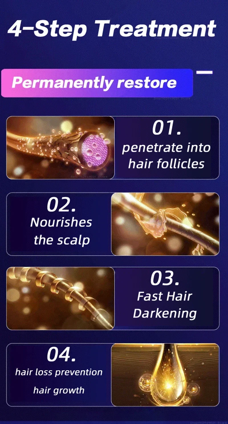 Anti-Gray Hair Darkening Serum - Image 8