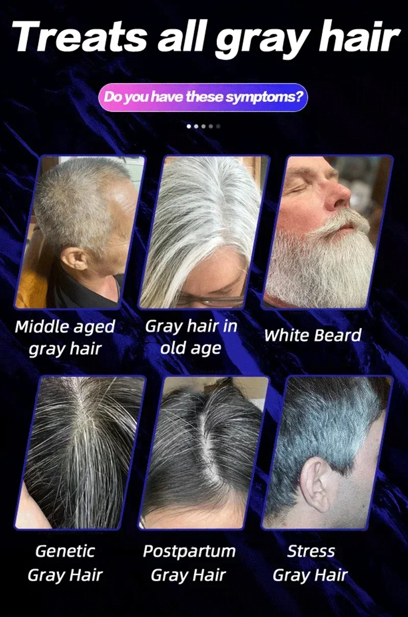 Anti-Gray Hair Darkening Serum