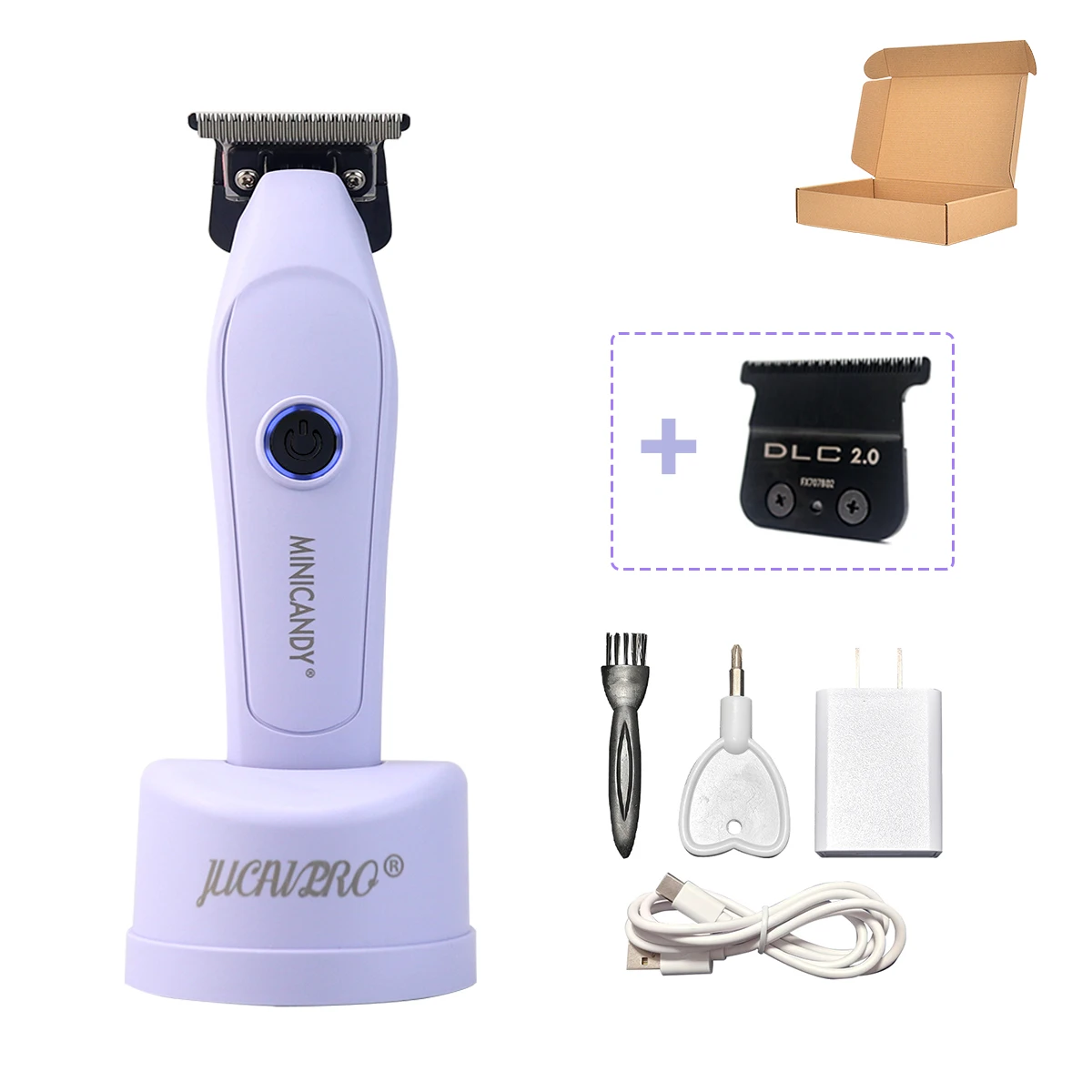 Professional DLC Zero-Gap Hair Clipper - Image 12
