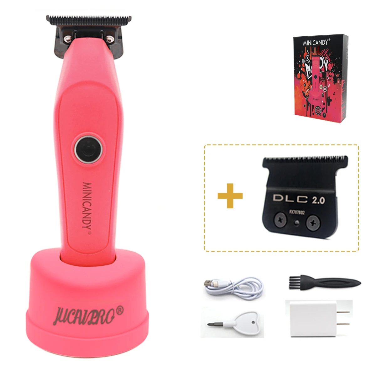Professional DLC Zero-Gap Hair Clipper - Image 9