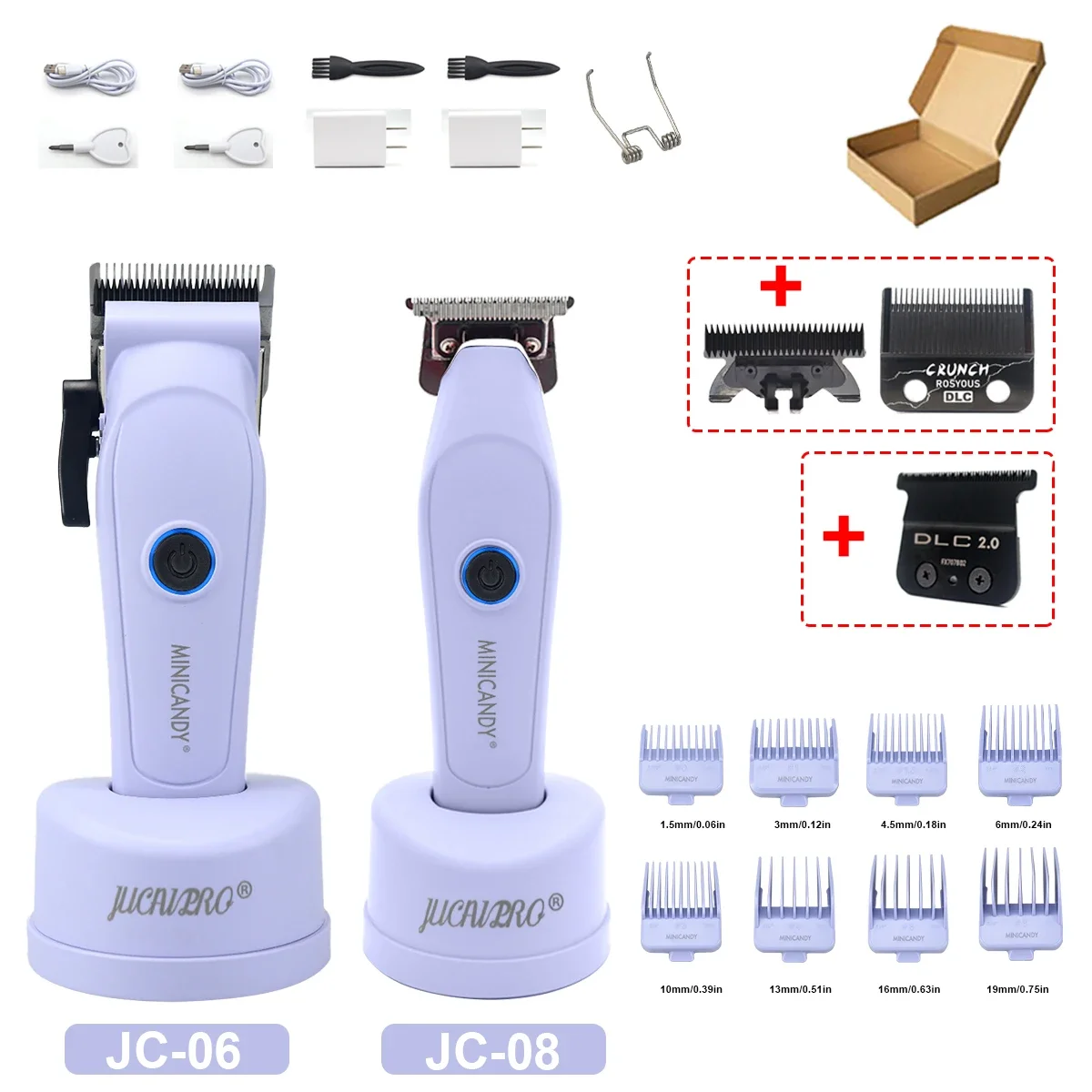 Professional DLC Zero-Gap Hair Clipper - Image 27