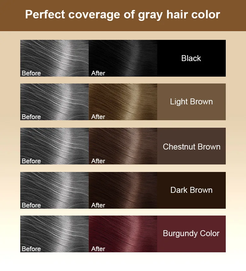 Wine Red Chestnut Brown Hair Dye - Image 21