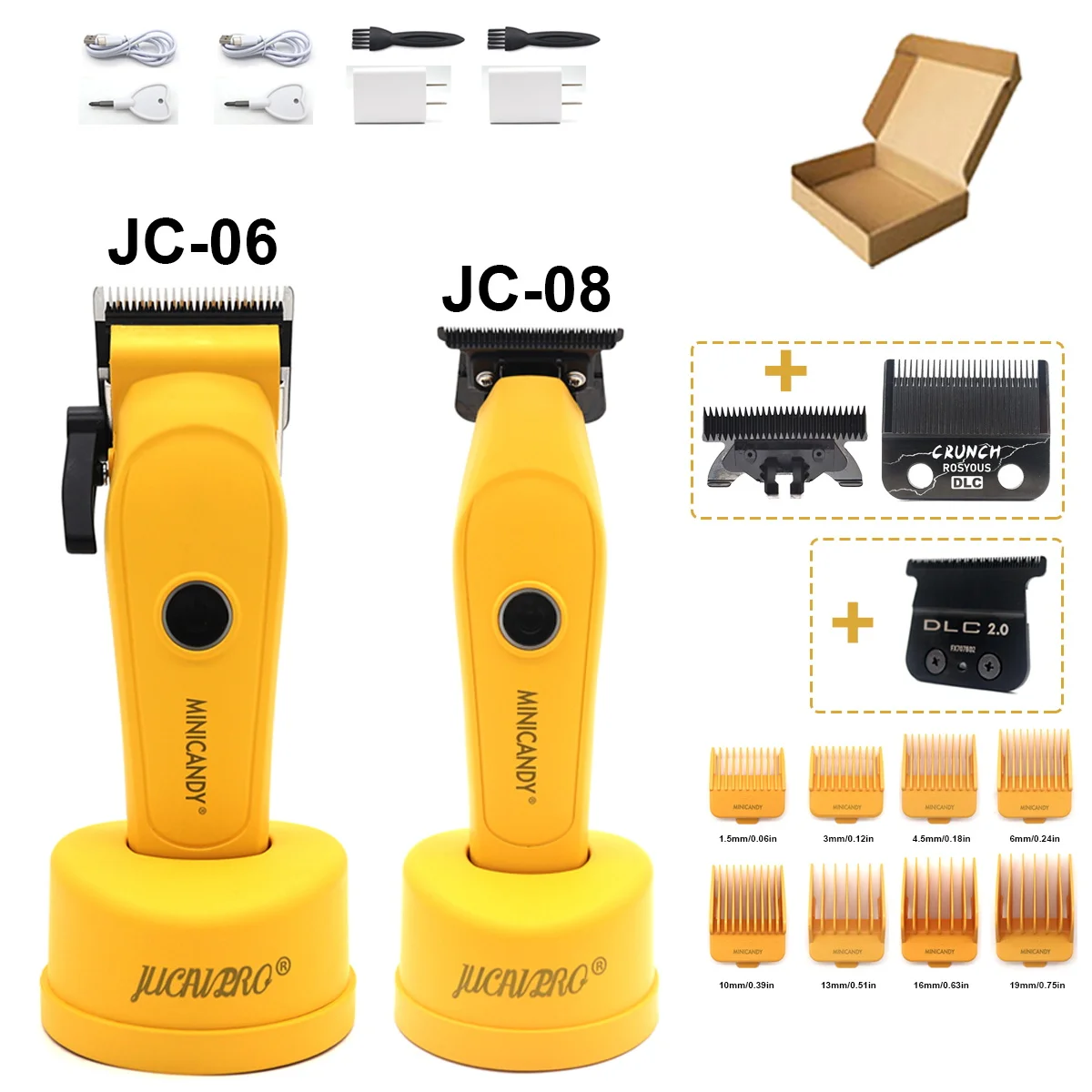 Professional DLC Zero-Gap Hair Clipper - Image 29