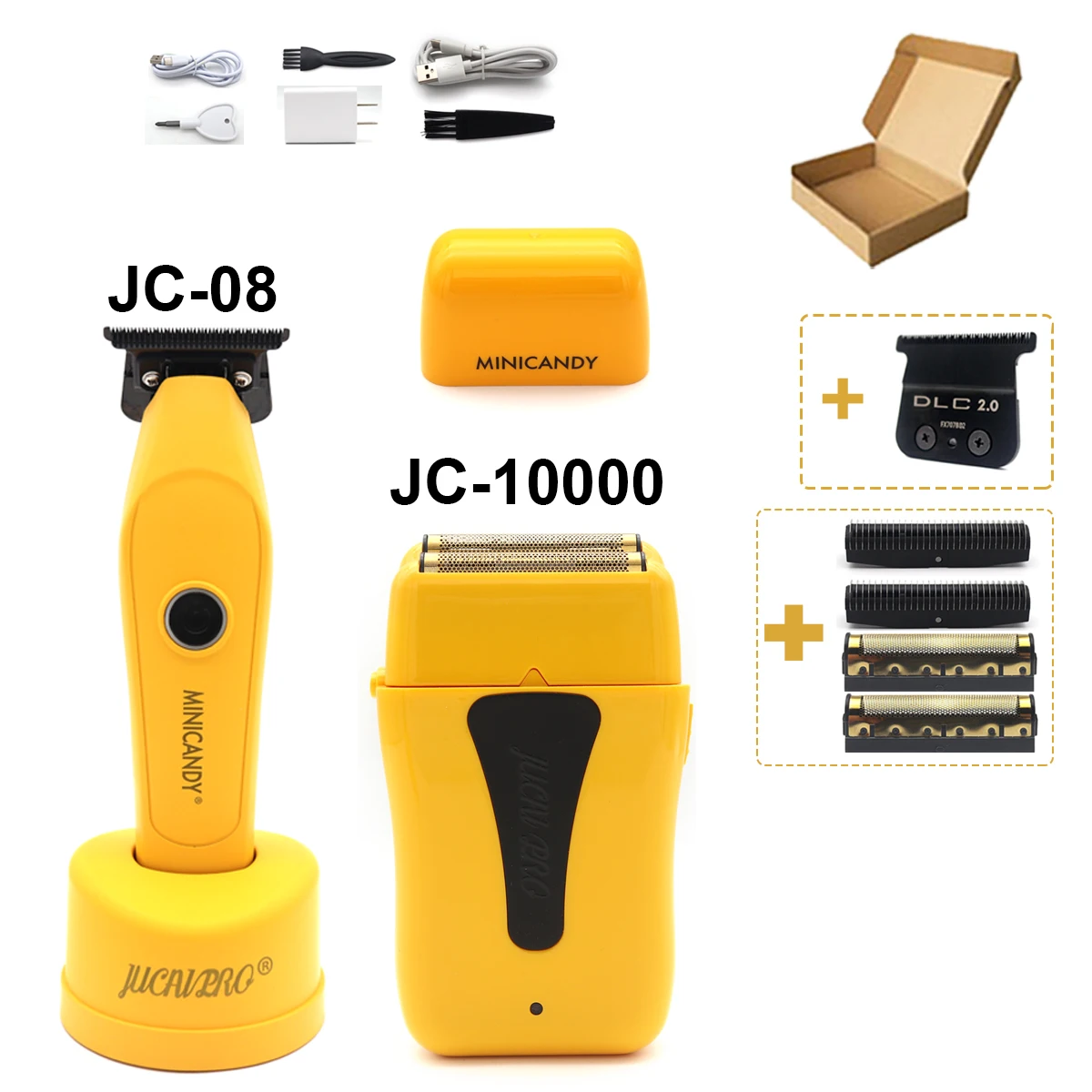 Professional DLC Zero-Gap Hair Clipper - Image 20