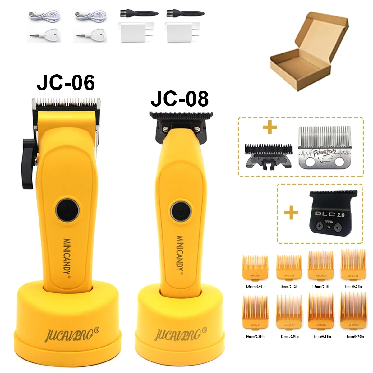 Professional DLC Zero-Gap Hair Clipper - Image 22