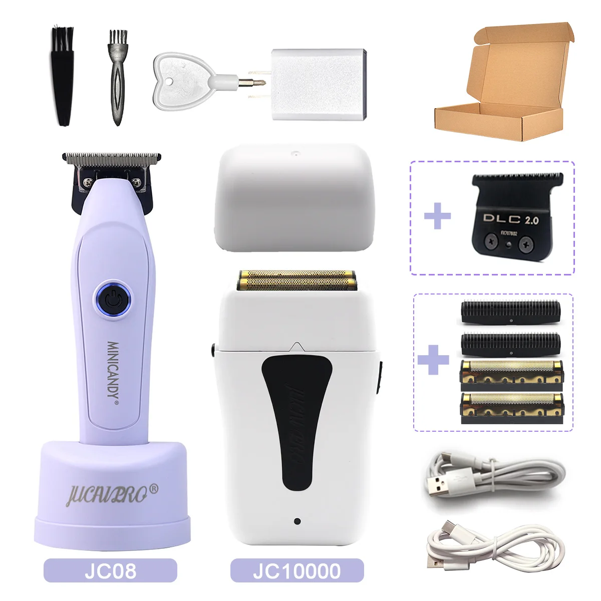 Professional DLC Zero-Gap Hair Clipper - Image 18