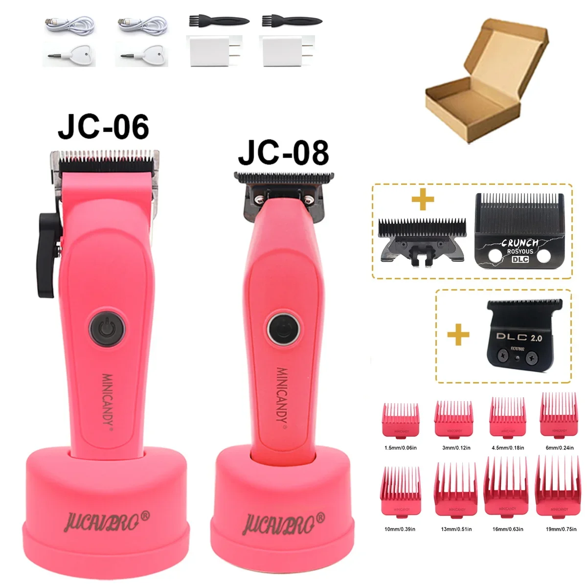 Professional DLC Zero-Gap Hair Clipper - Image 26