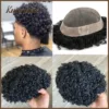 Afro Curl Men Toupee