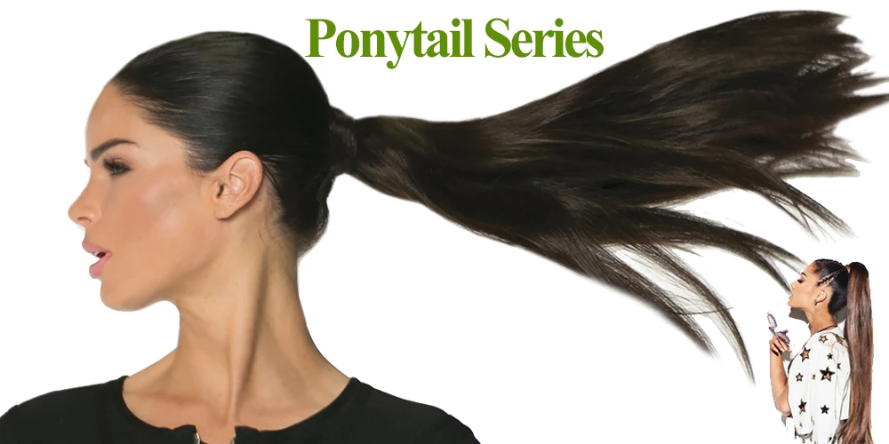 European Long Ponytail Extensions - Image 19