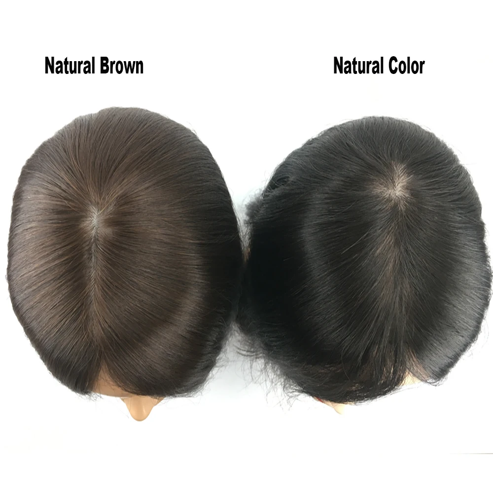 Short Silk Base Wavy Topper - Image 9