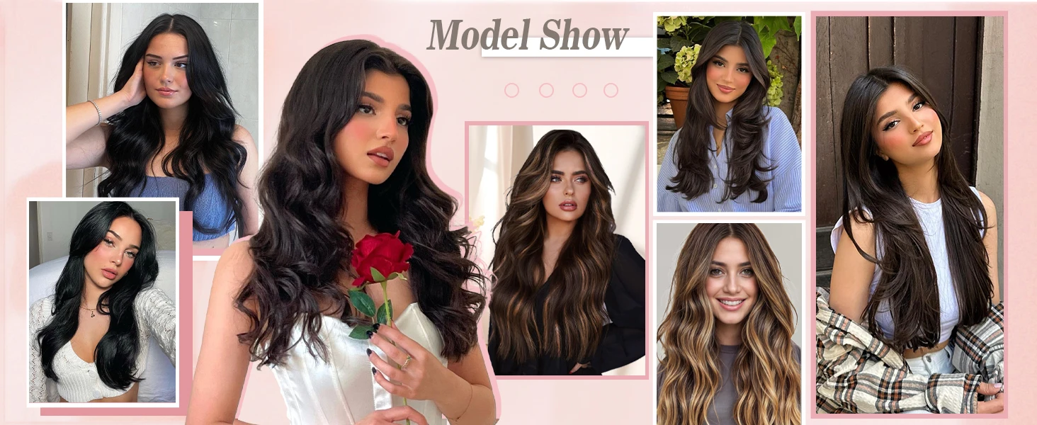 Silky Straight European Clip-In Hair - Image 11