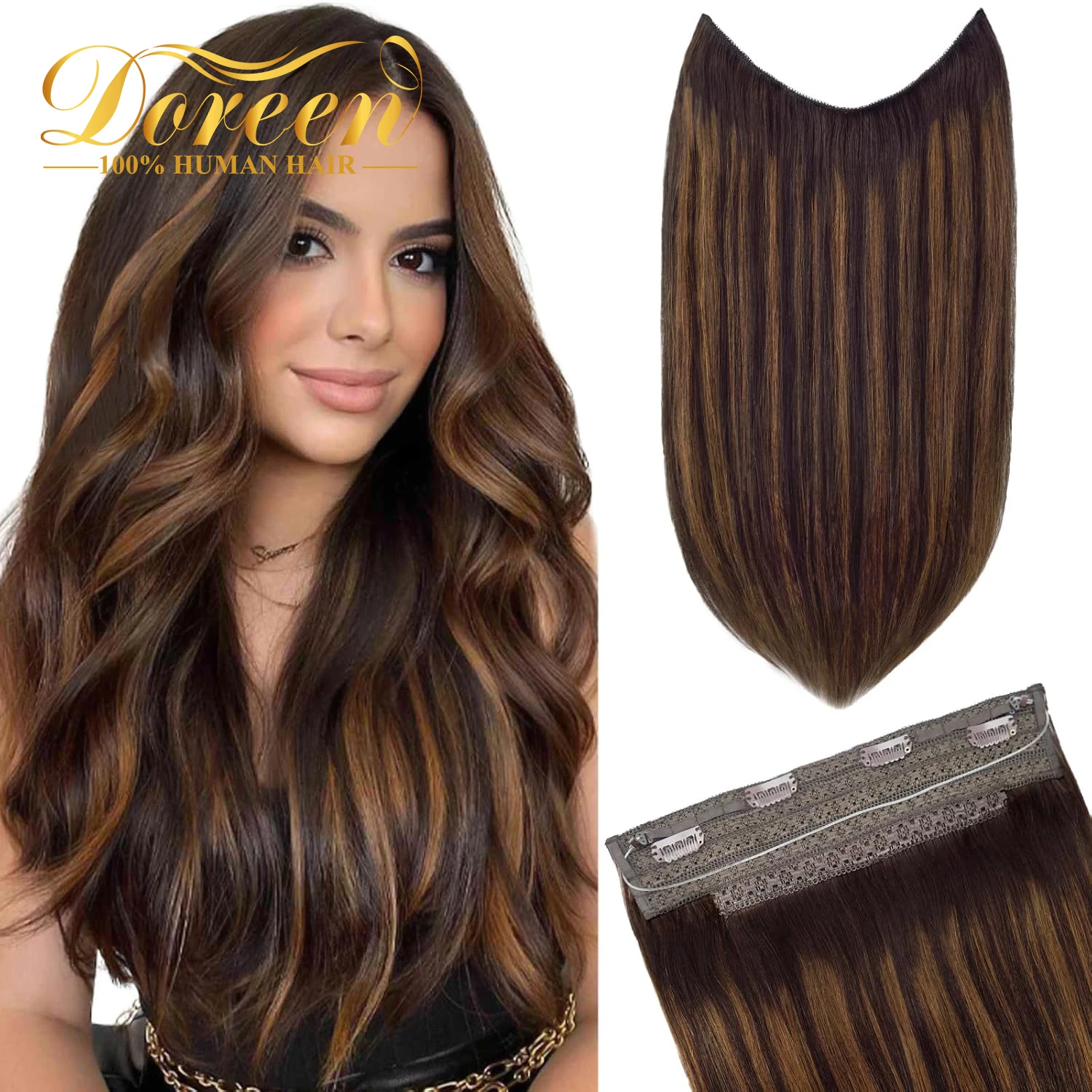 Silky Straight European Clip-In Hair