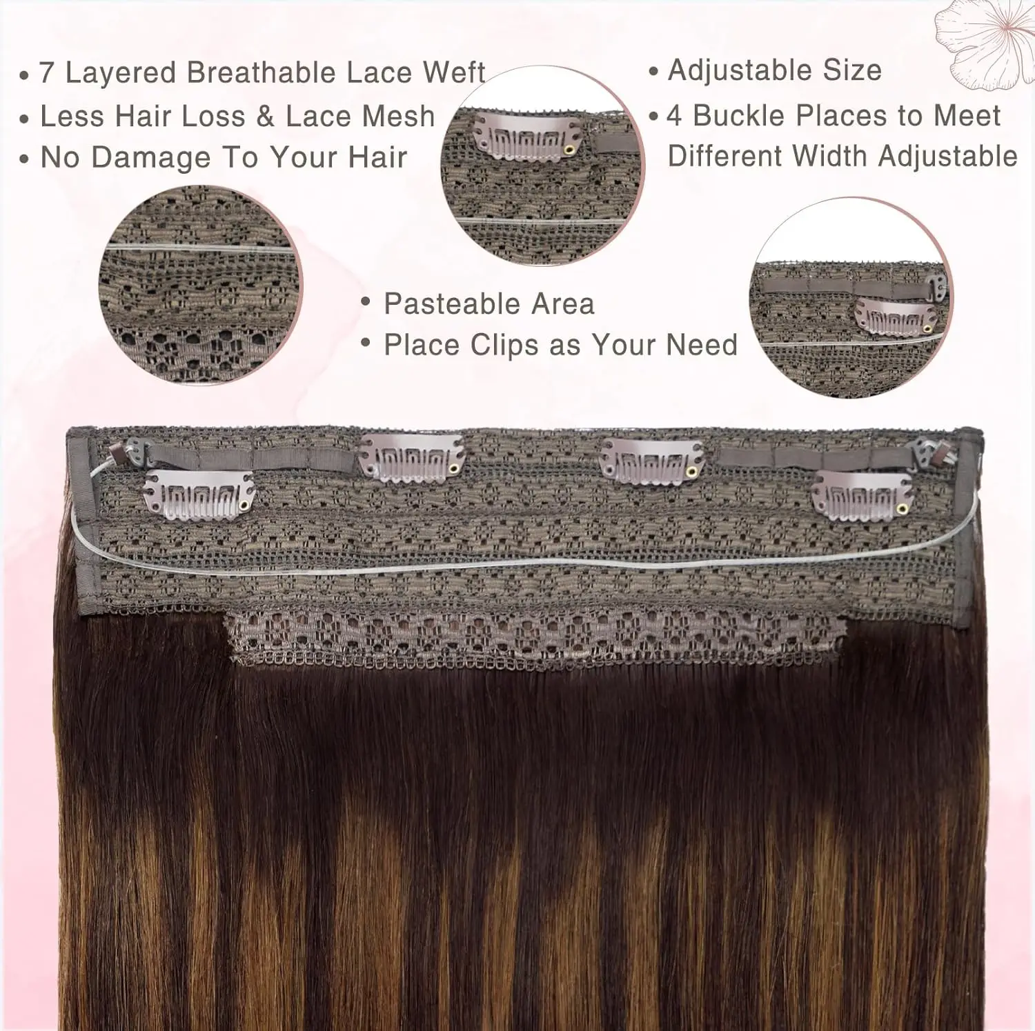 Silky Straight European Clip-In Hair - Image 4