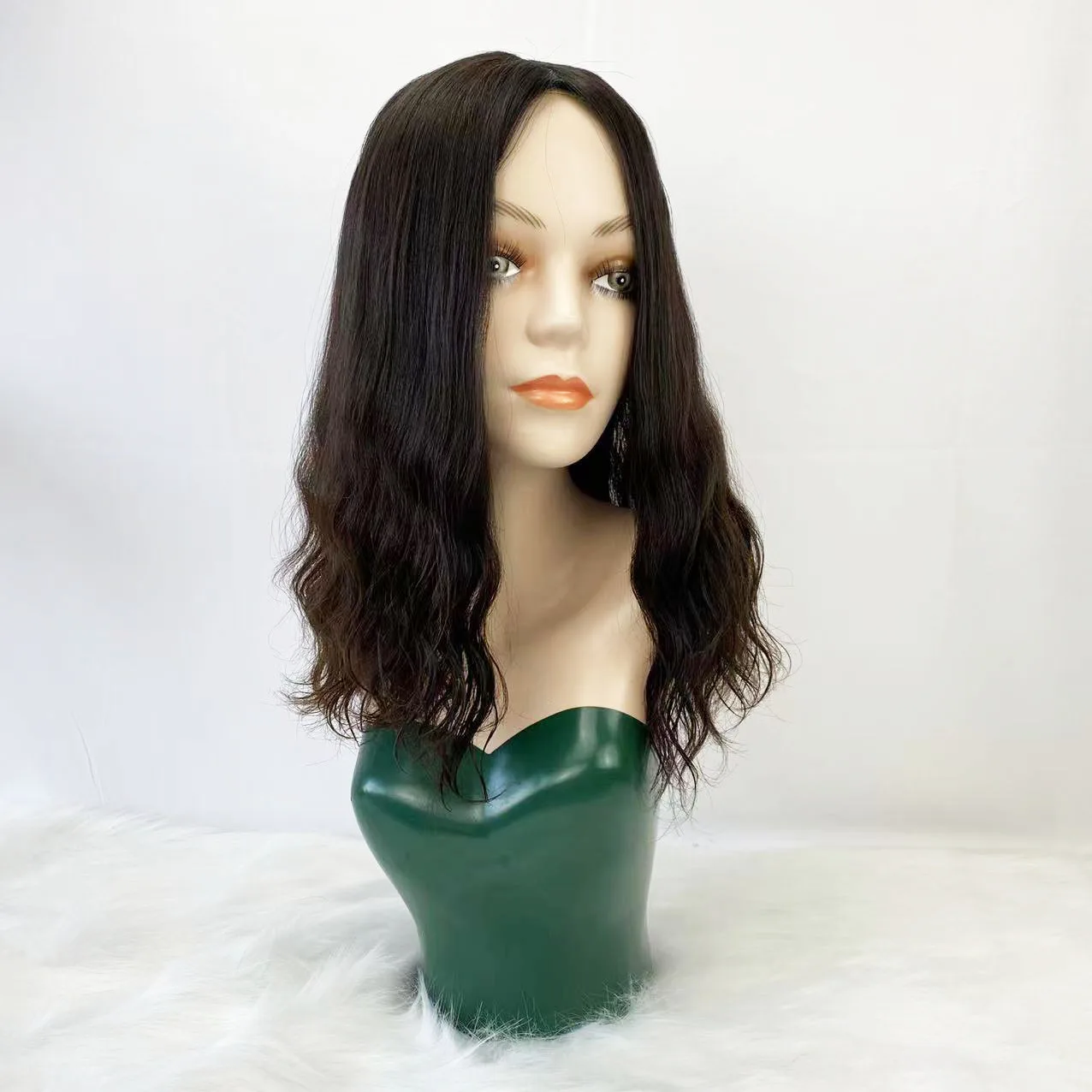 Short Silk Base Wavy Topper - Image 14