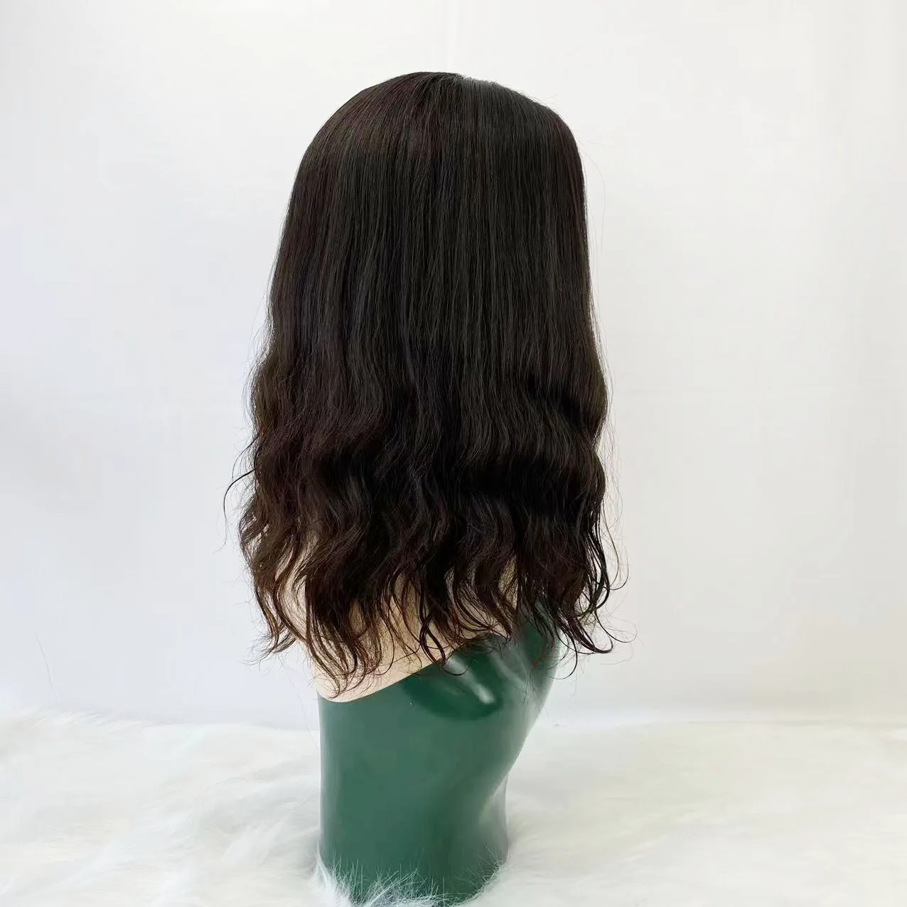 Short Silk Base Wavy Topper - Image 15