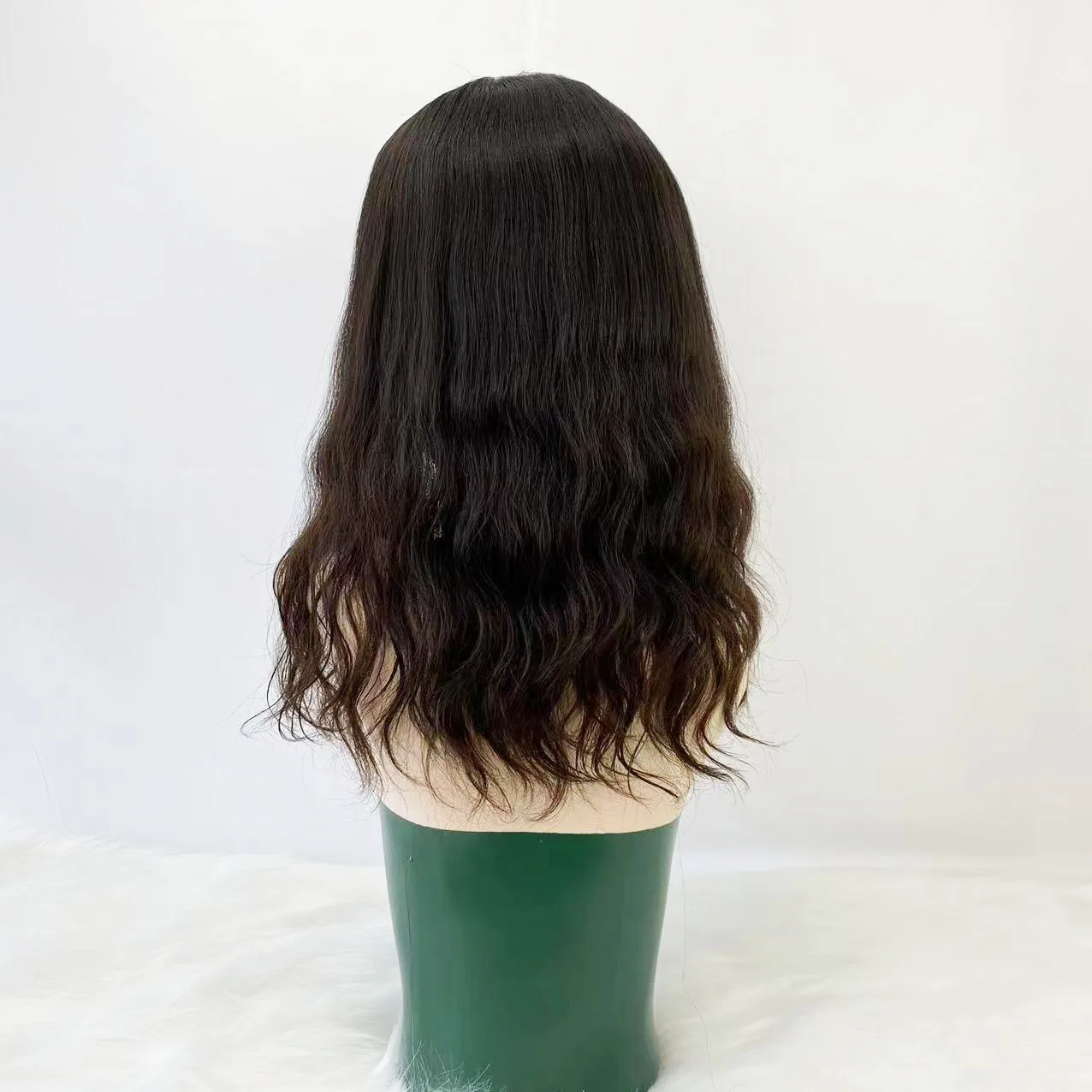 Short Silk Base Wavy Topper - Image 13