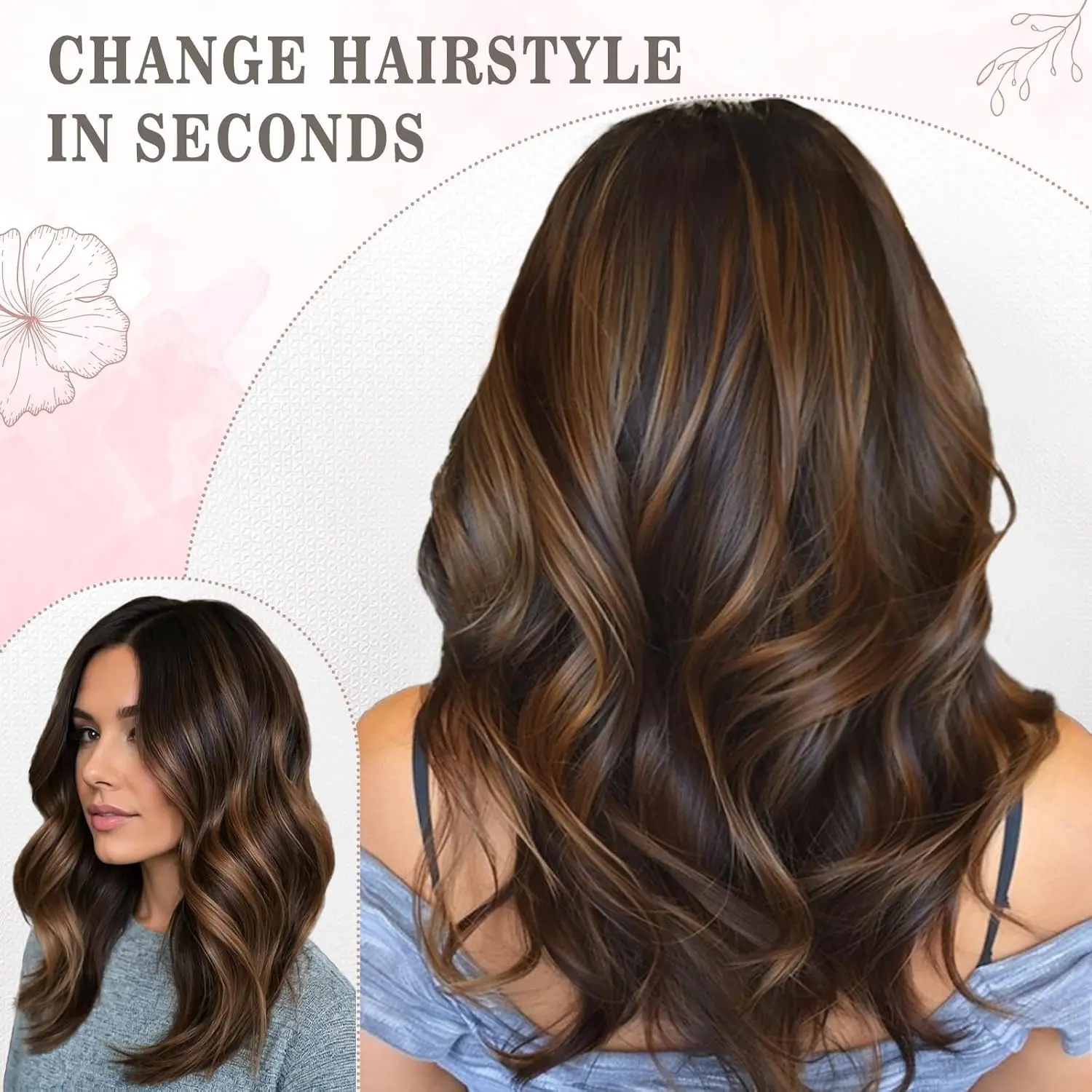 Silky Straight European Clip-In Hair - Image 6