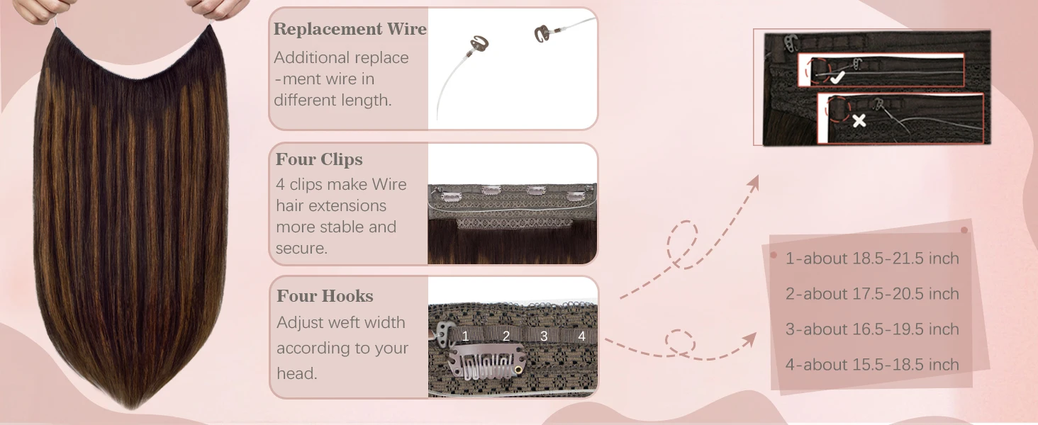 Silky Straight European Clip-In Hair - Image 10