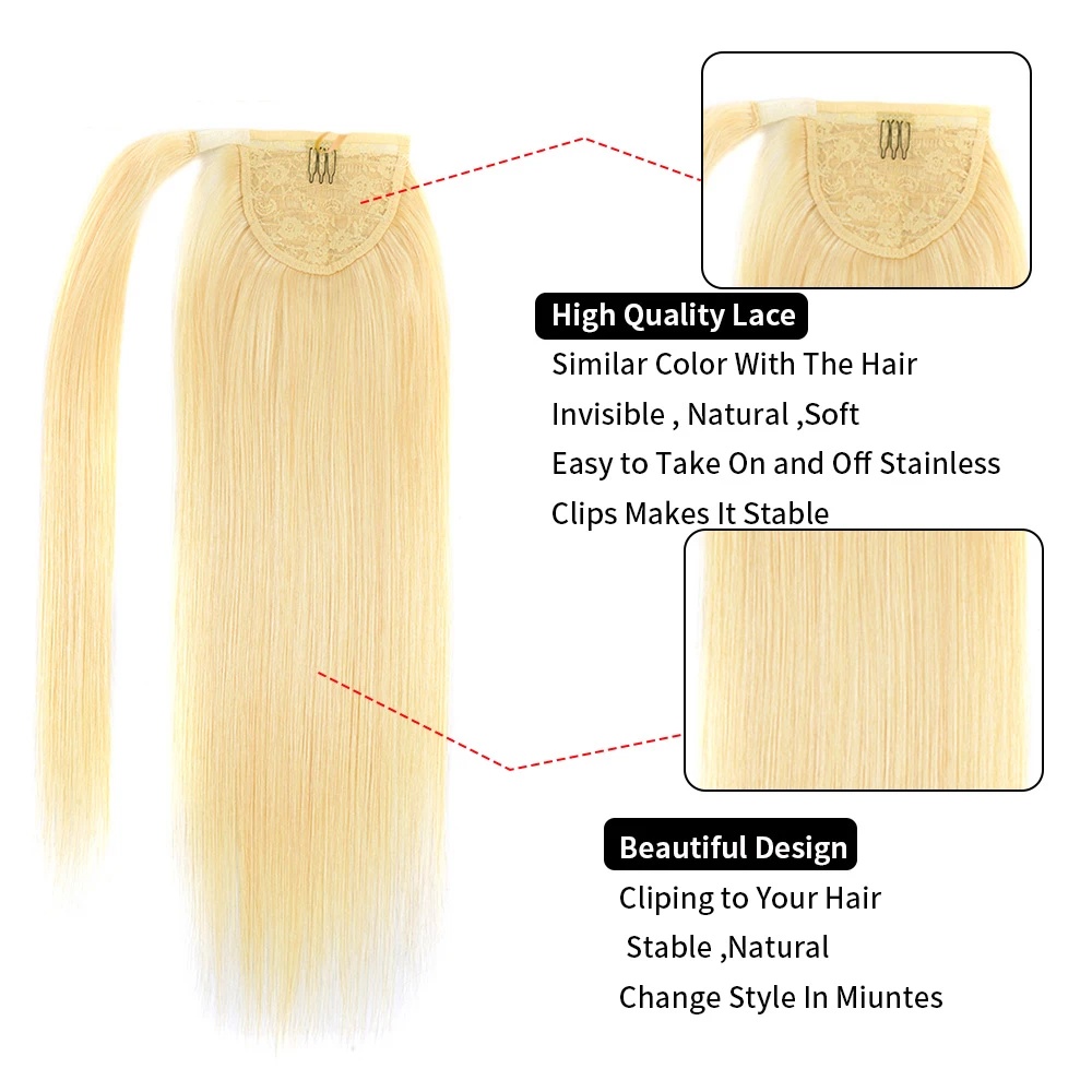 European Long Ponytail Extensions - Image 2