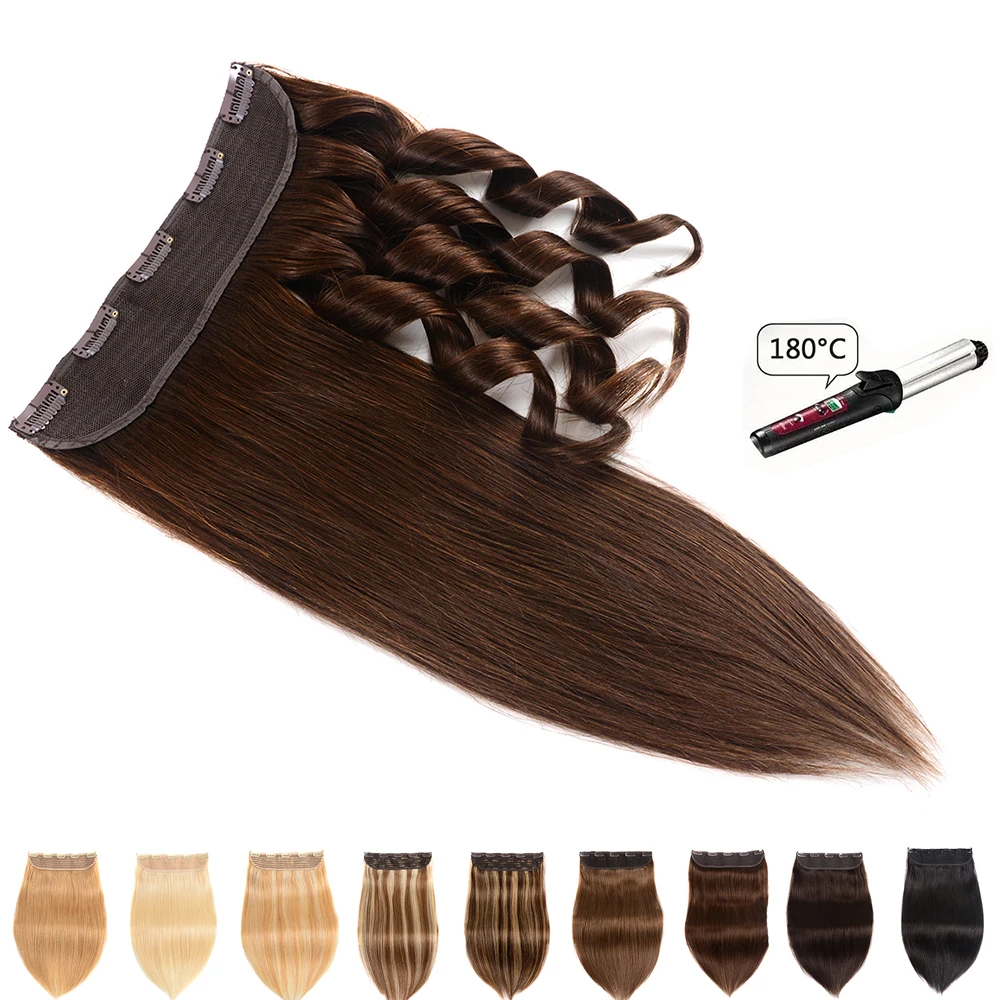 Silky Straight European Clip-In Hair - Image 14