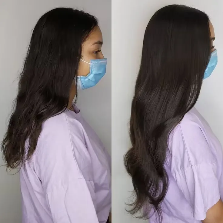 Silky Straight European Clip-In Hair - Image 12