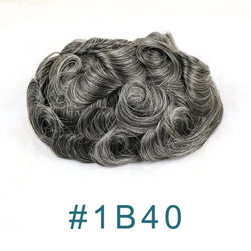 Indian Remy Hair Men's Toupee - Image 18