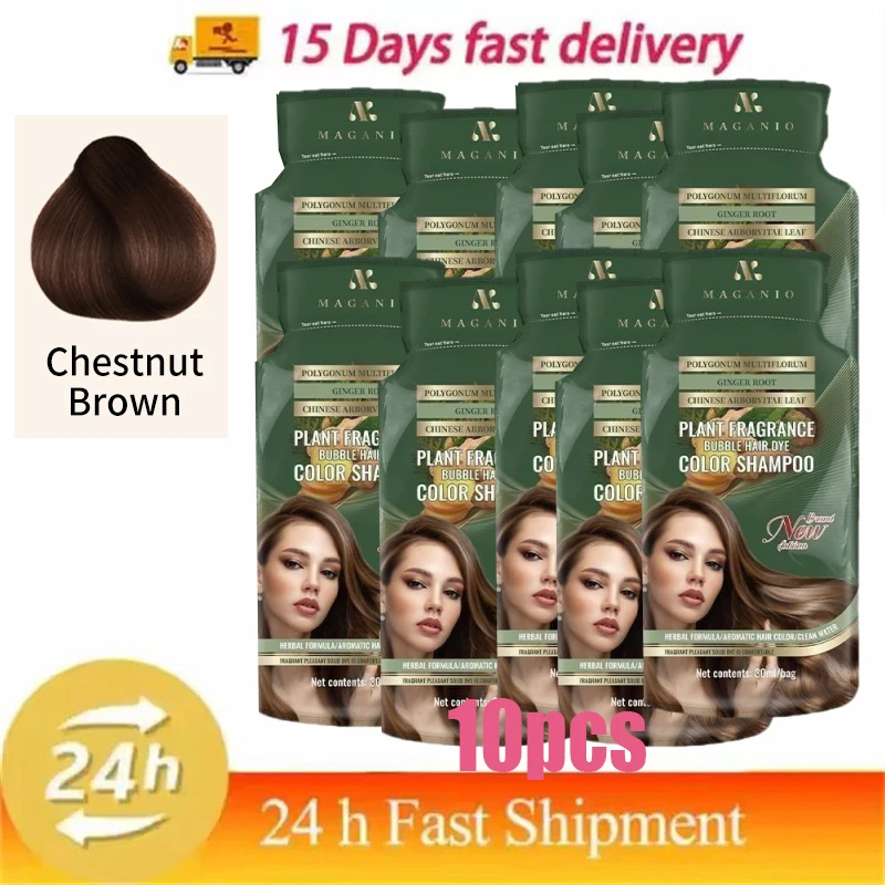 Wine Red Chestnut Brown Hair Dye - Image 7