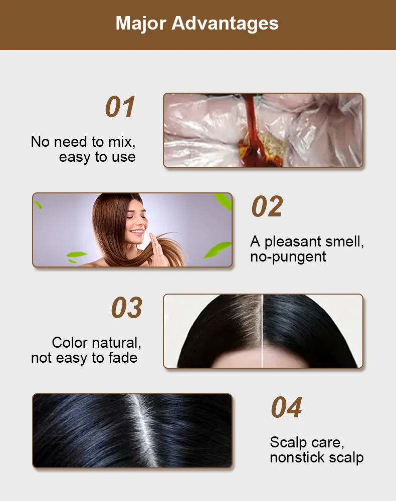 Wine Red Chestnut Brown Hair Dye - Image 22