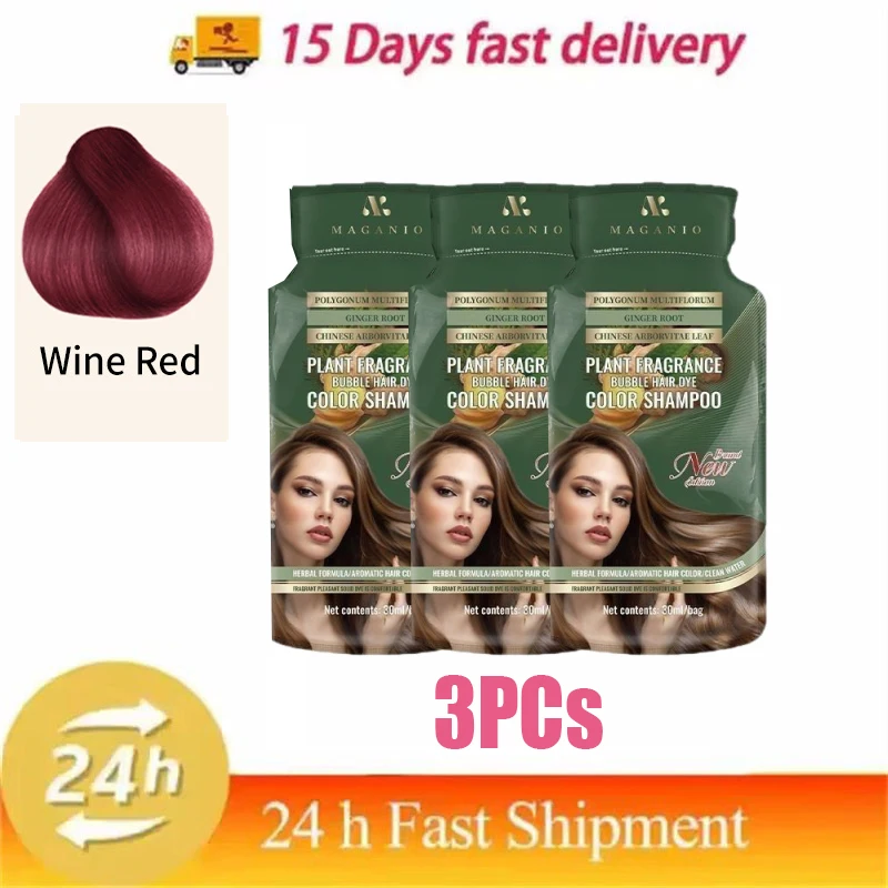 Wine Red Chestnut Brown Hair Dye - Image 12