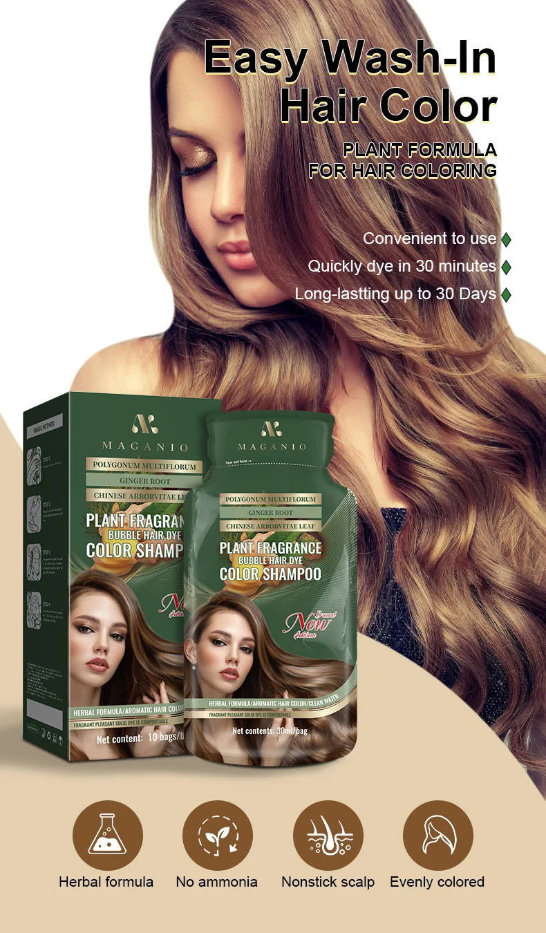 Wine Red Chestnut Brown Hair Dye - Image 19