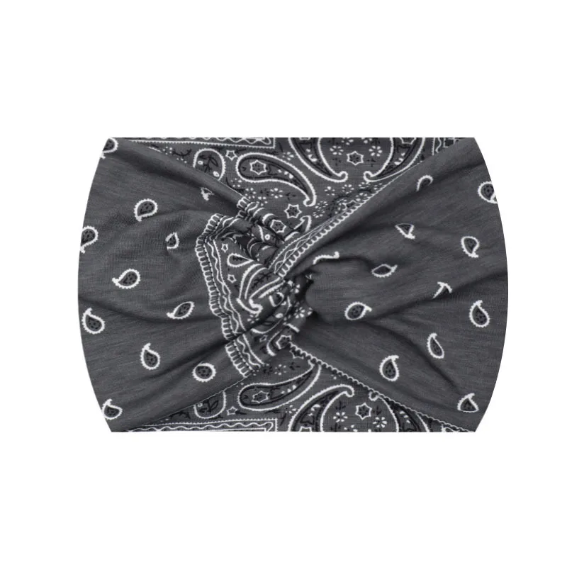 Wide Stretch Print Headband - Image 20