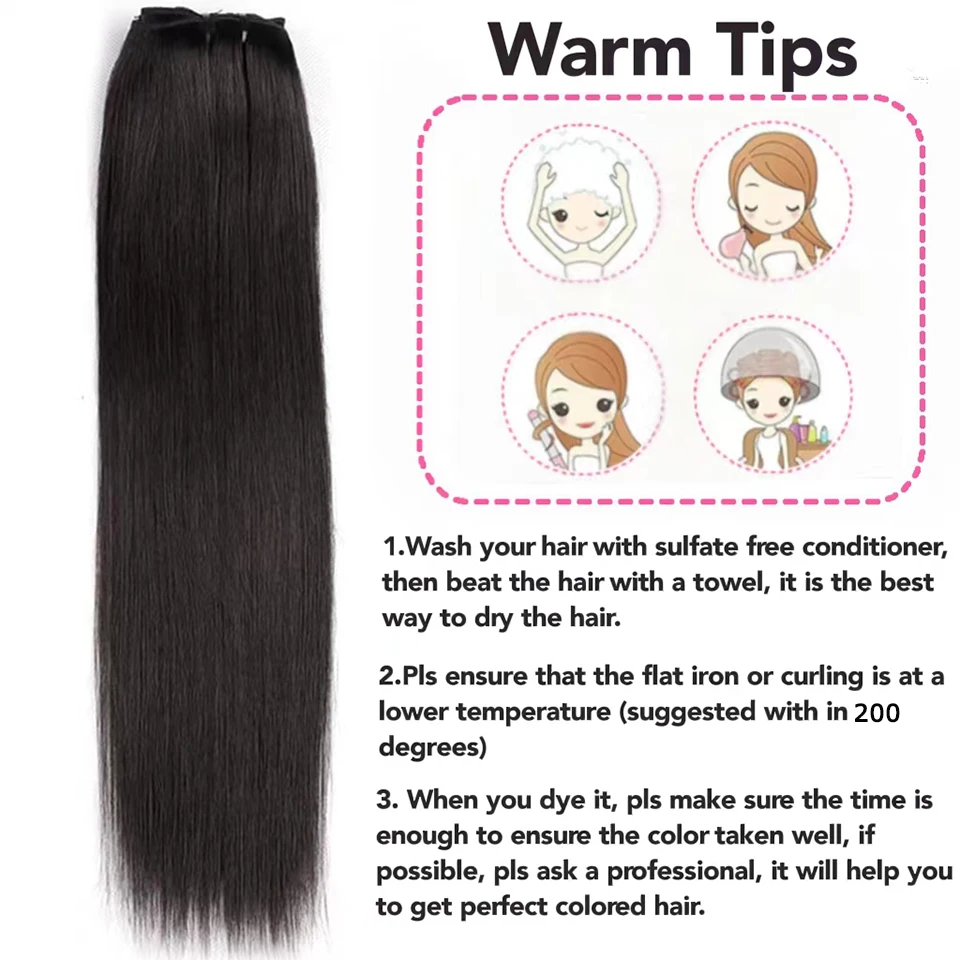 Remy Brazilian Straight Extensions - Image 22