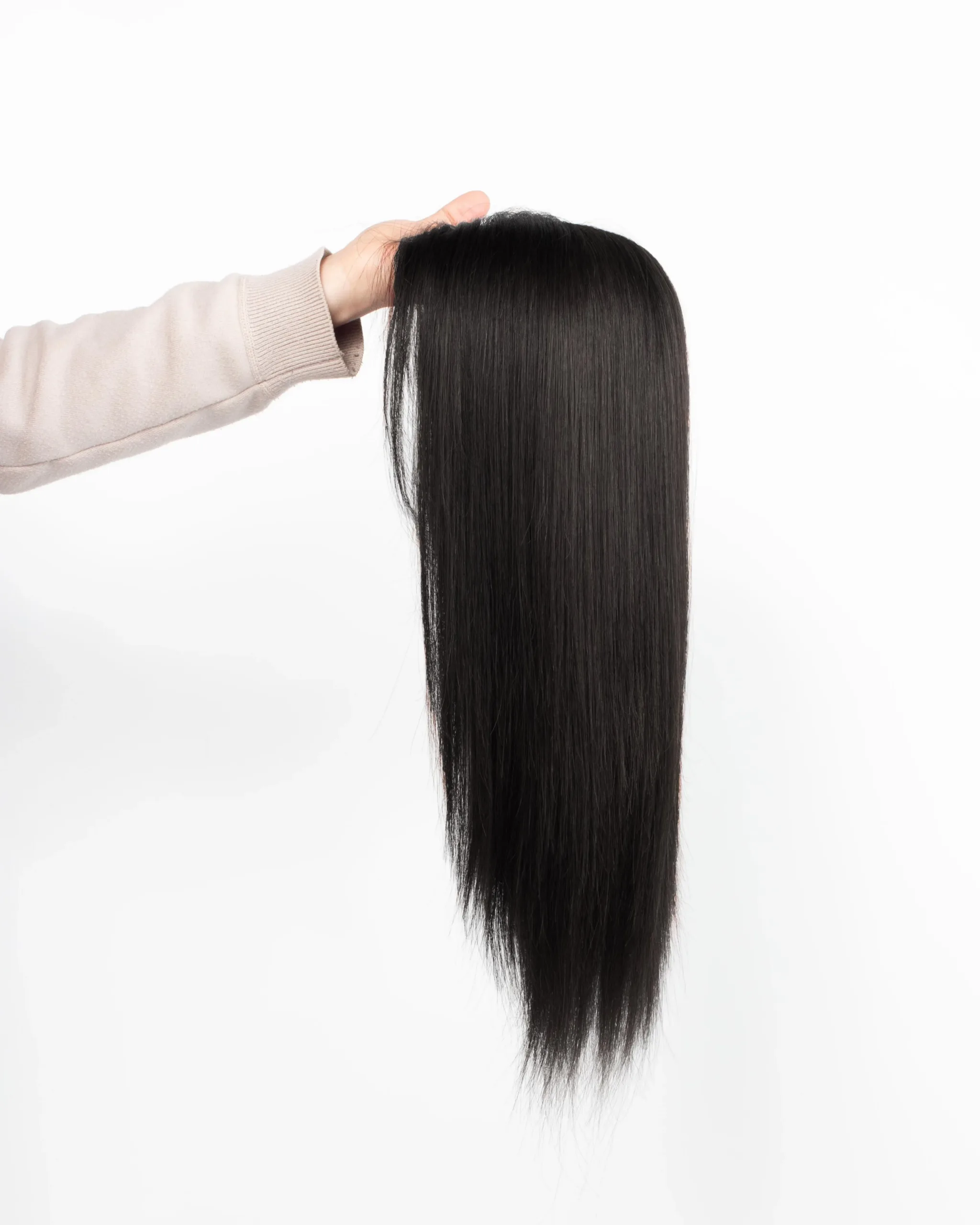 Silky Straight Bangs Human Hair - Image 7