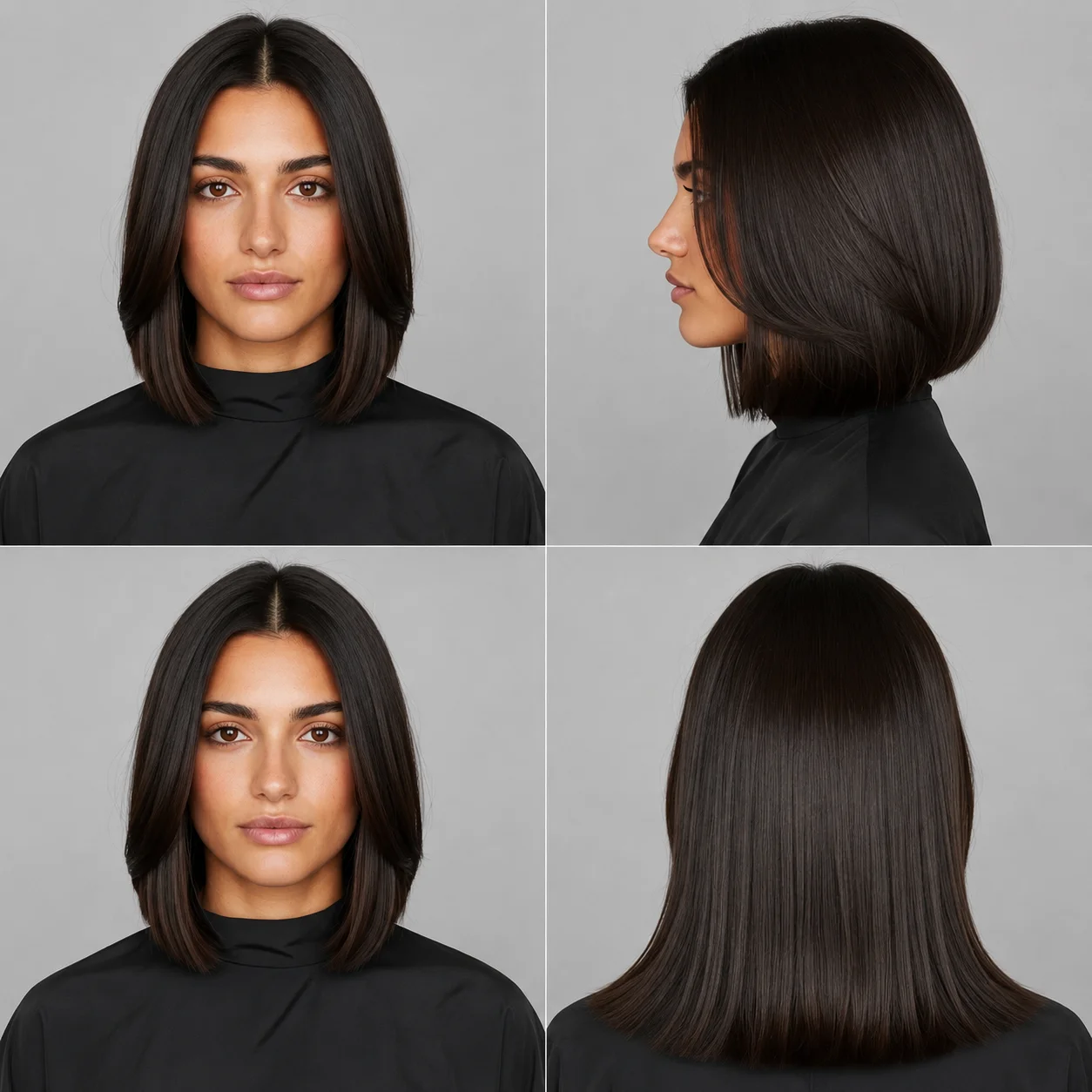 Silk Top Straight Human Hair Bob - Image 13