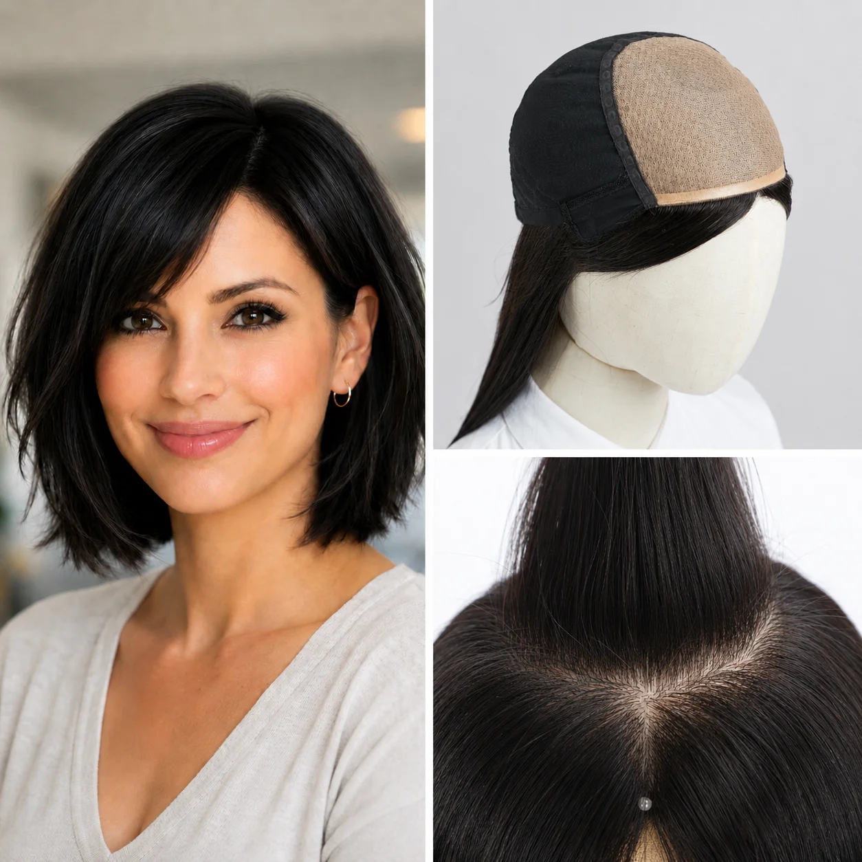 Silk Top Straight Human Hair Bob